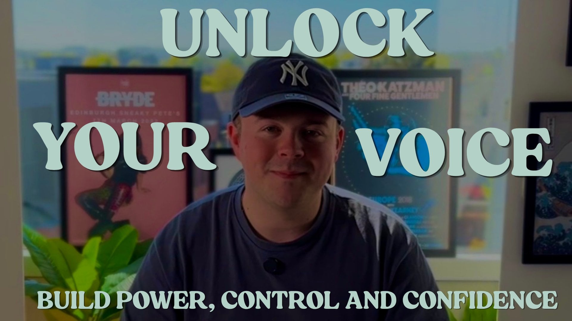 Unlock Your Voice — Skillshare class cover
